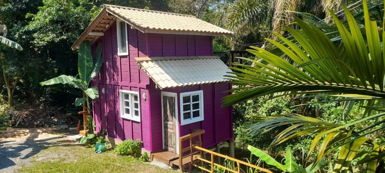 Violeta Aquarela Bombinhas Villa Bagian luar foto